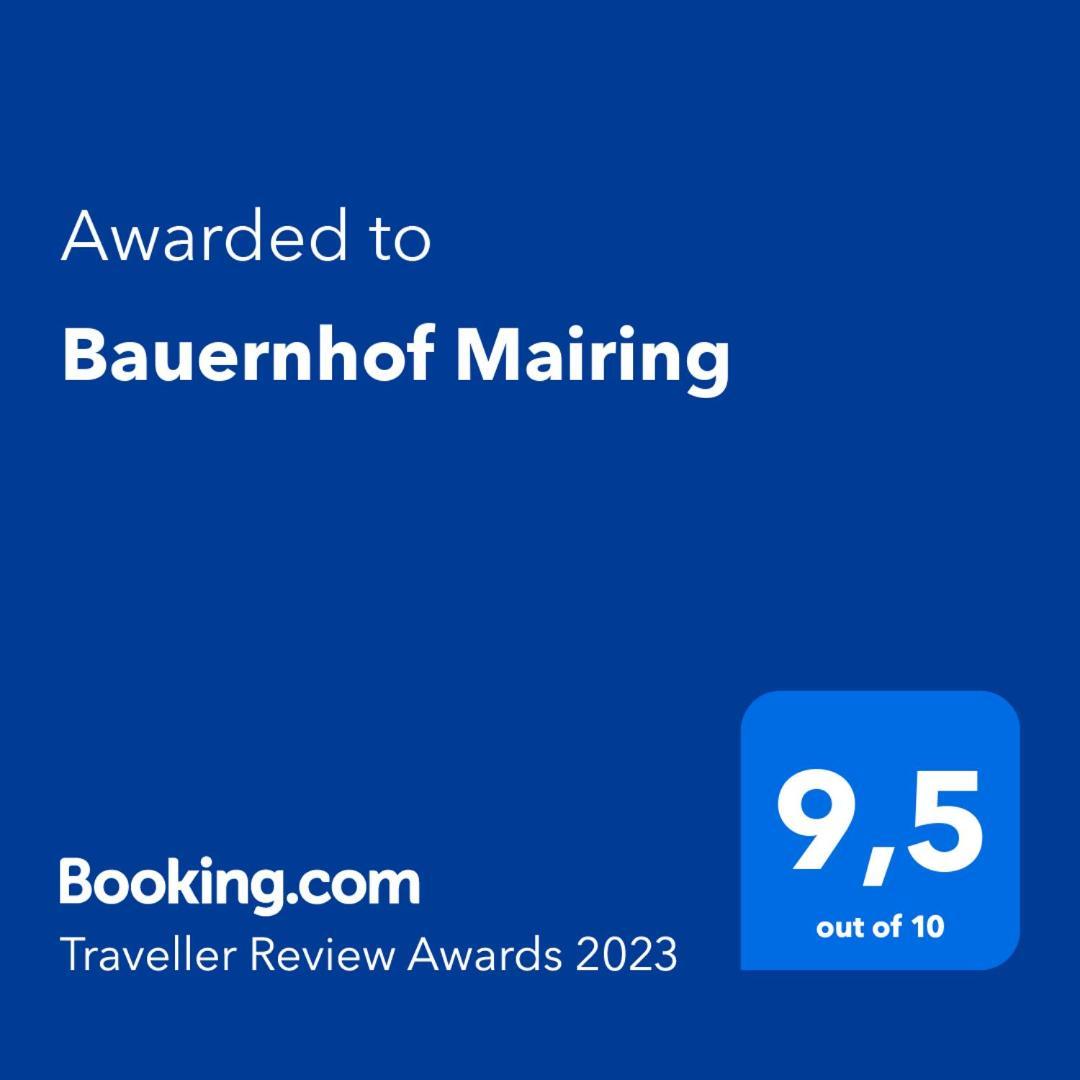 Bauernhof Mairing Vila Silandro Exterior foto